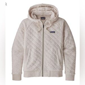Patagonia Organic Cotton Quilt Hoodie Size Large